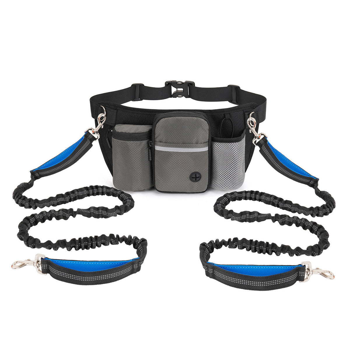 Dog Training Waist Bag with Hands-Free Leash