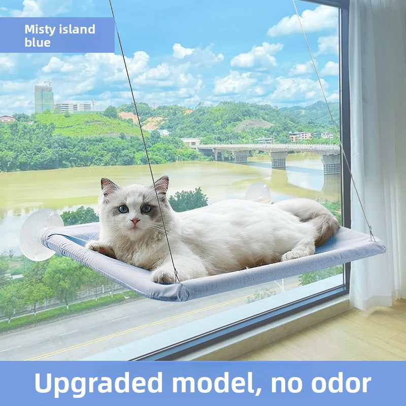 Foldable Cat Window Hammock with Suction Cups