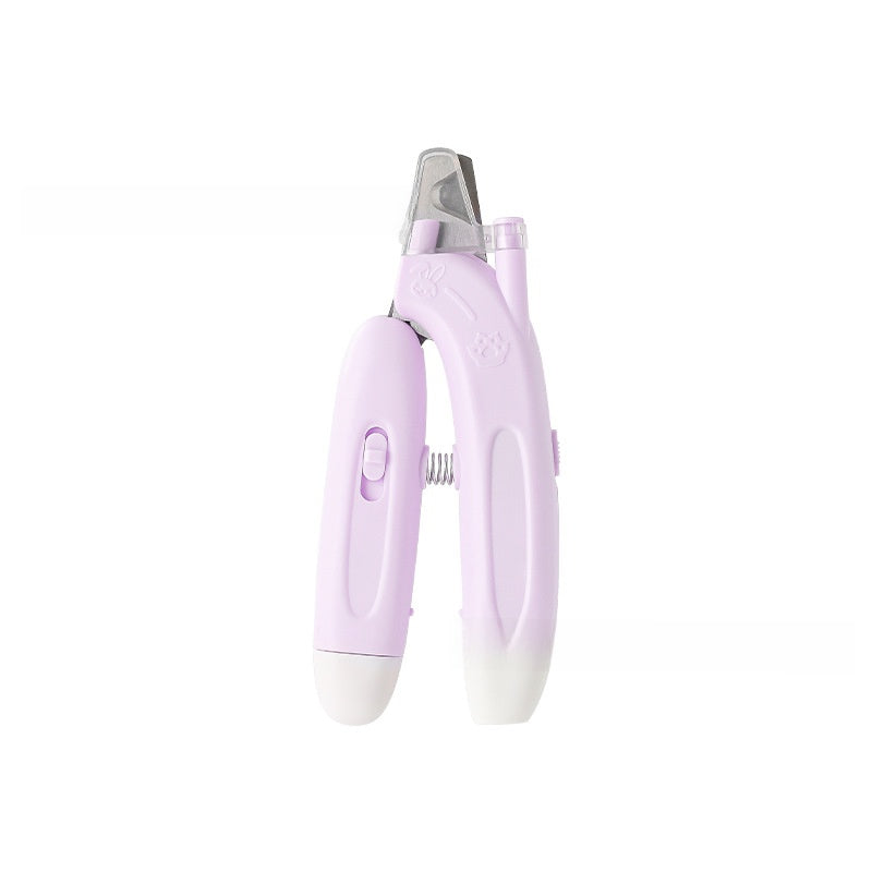LED Pet Nail Clippers & Grinder with Safety Guard