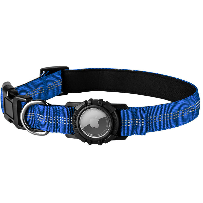 Waterproof Reflective Dog Collar with AirTag Holder