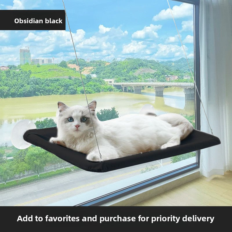 Foldable Cat Window Hammock with Suction Cups