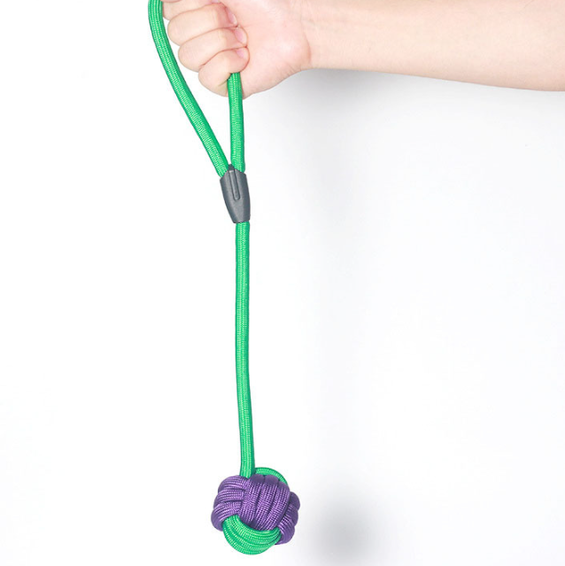 Durable Cotton Rope Dog Chew Toys, 5 Styles