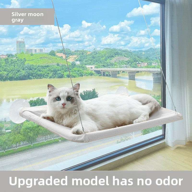 Foldable Cat Window Hammock with Suction Cups