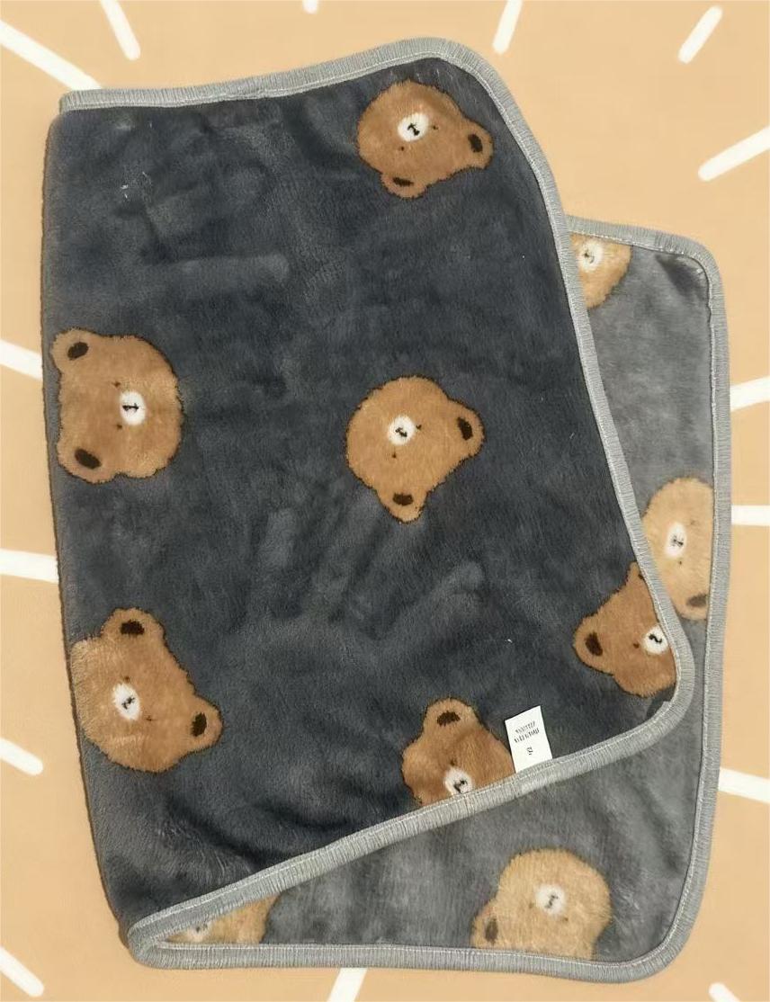 Soft Flannel Pet Blanket for Dogs & Cats, S-L