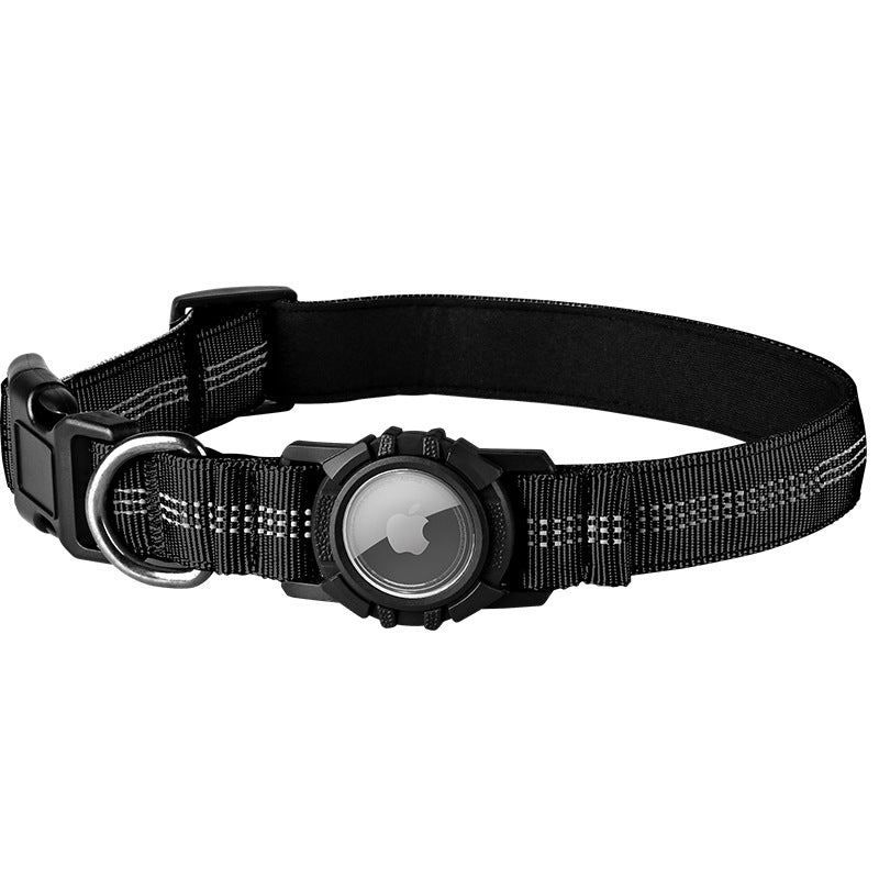 Waterproof Reflective Dog Collar with AirTag Holder