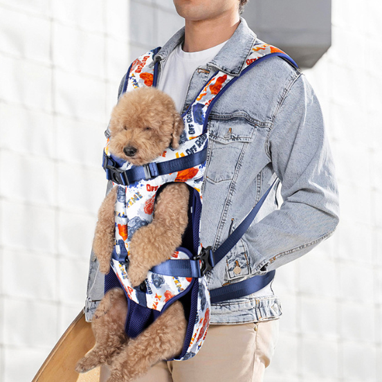 Hug-Style Front Chest Pet Carrier, S to XL