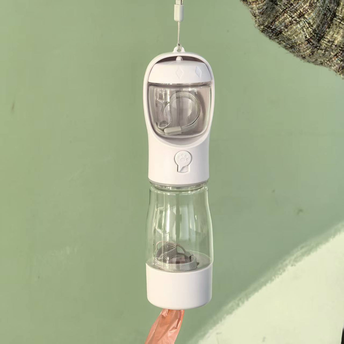 Portable 3-in-1 Dog Travel Water Bottle & Food Cup