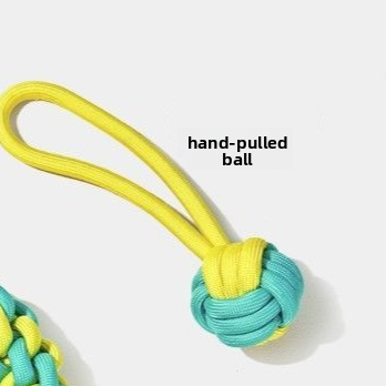 Durable Cotton Rope Dog Chew Toys, 5 Styles