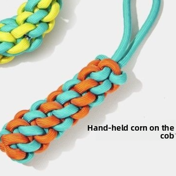Durable Cotton Rope Dog Chew Toys, 5 Styles