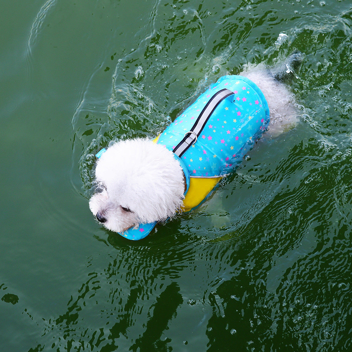Dog Life Jacket with Rescue Handle, XS-XXL