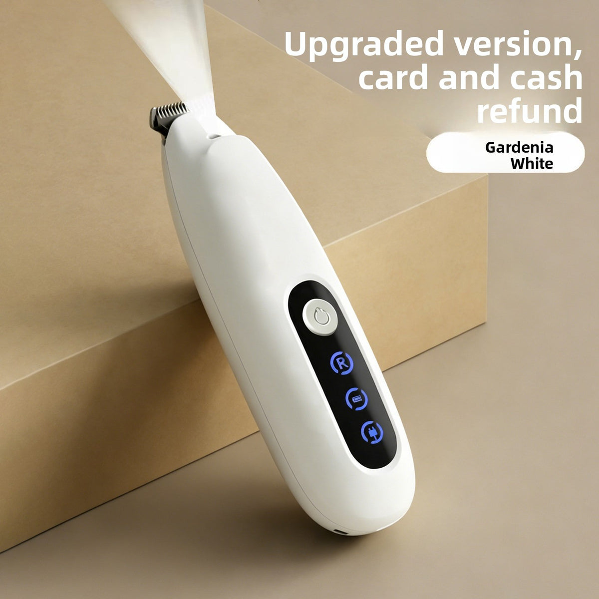 Rechargeable Pet Grooming Clipper with Wide Blade