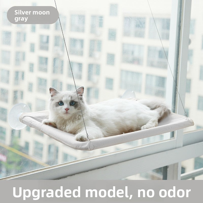 Foldable Cat Window Hammock with Suction Cups