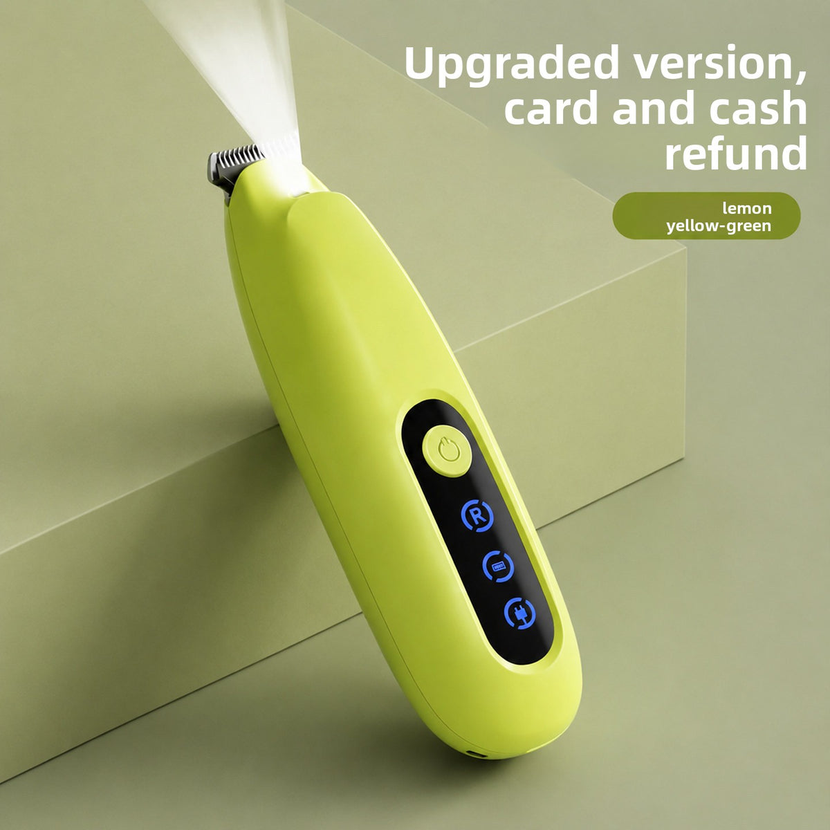 Rechargeable Pet Grooming Clipper with Wide Blade