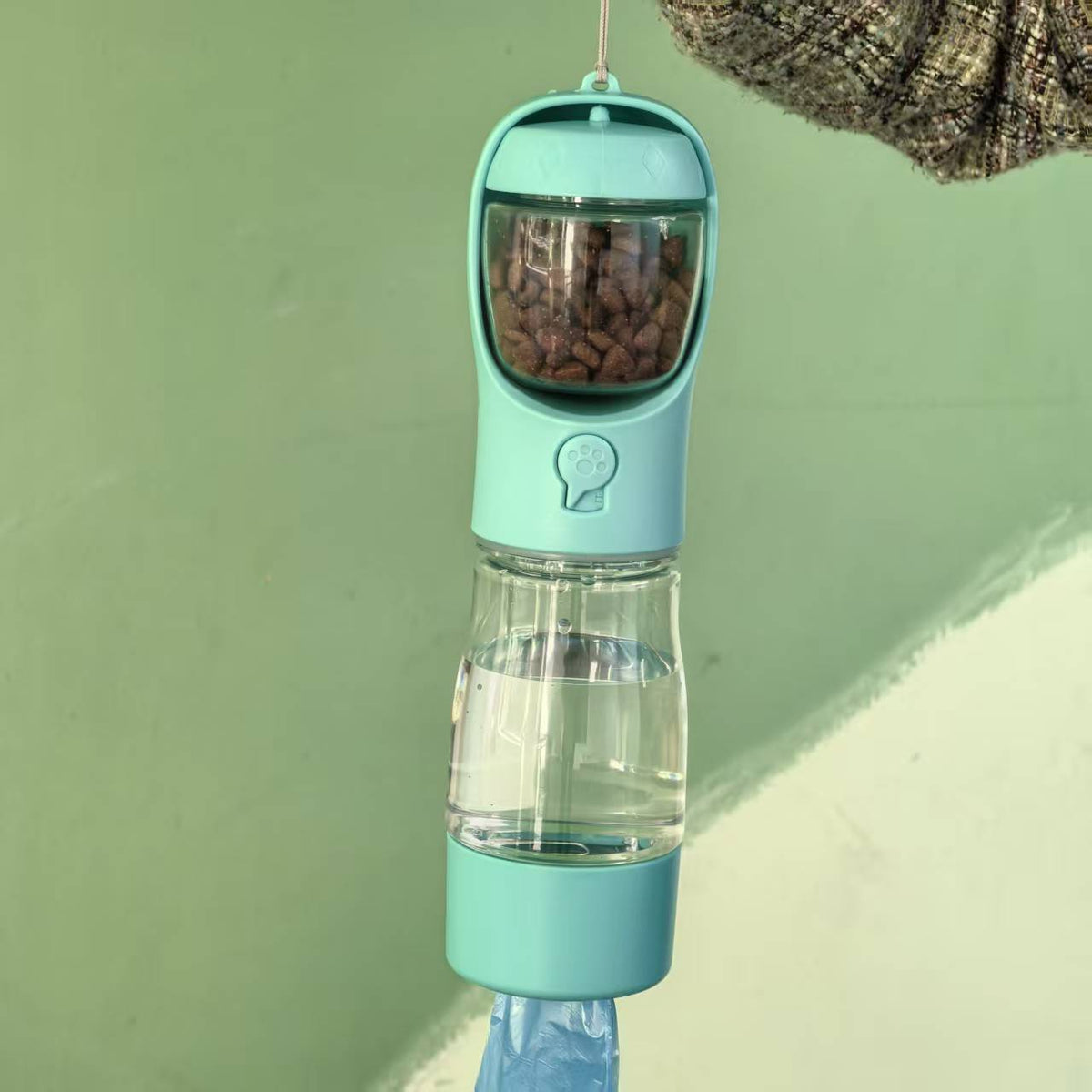 Portable 3-in-1 Dog Travel Water Bottle & Food Cup