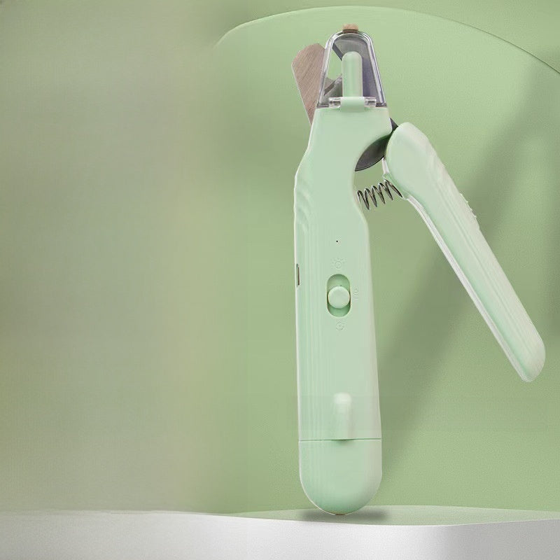 LED Pet Nail Clippers & Grinder with Safety Guard