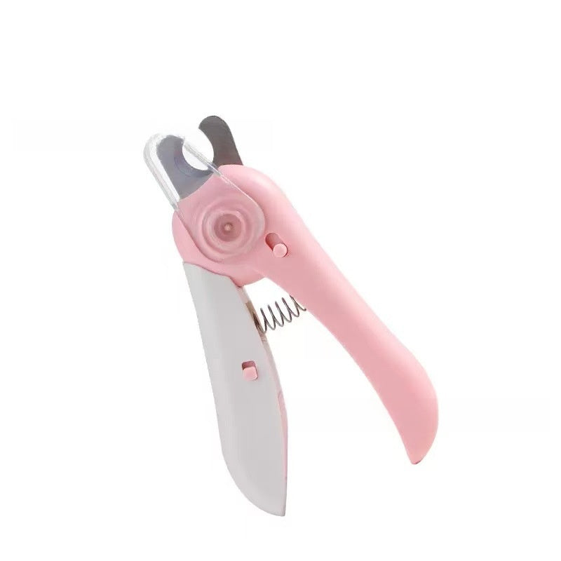 LED Pet Nail Clippers & Grinder with Safety Guard