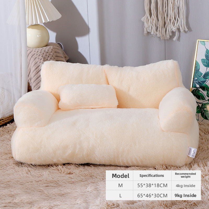 Detachable Washable Pet Sofa Bed for Cats & Dogs