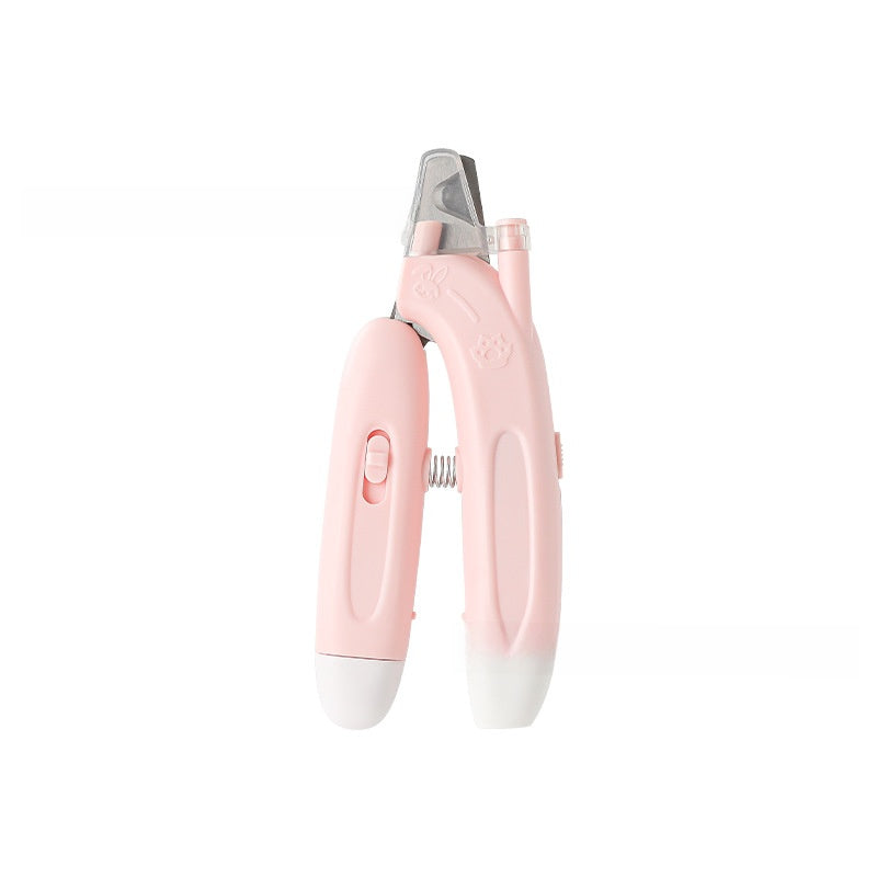 LED Pet Nail Clippers & Grinder with Safety Guard