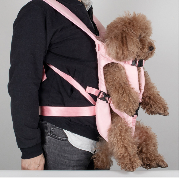 Hug-Style Front Chest Pet Carrier, S to XL
