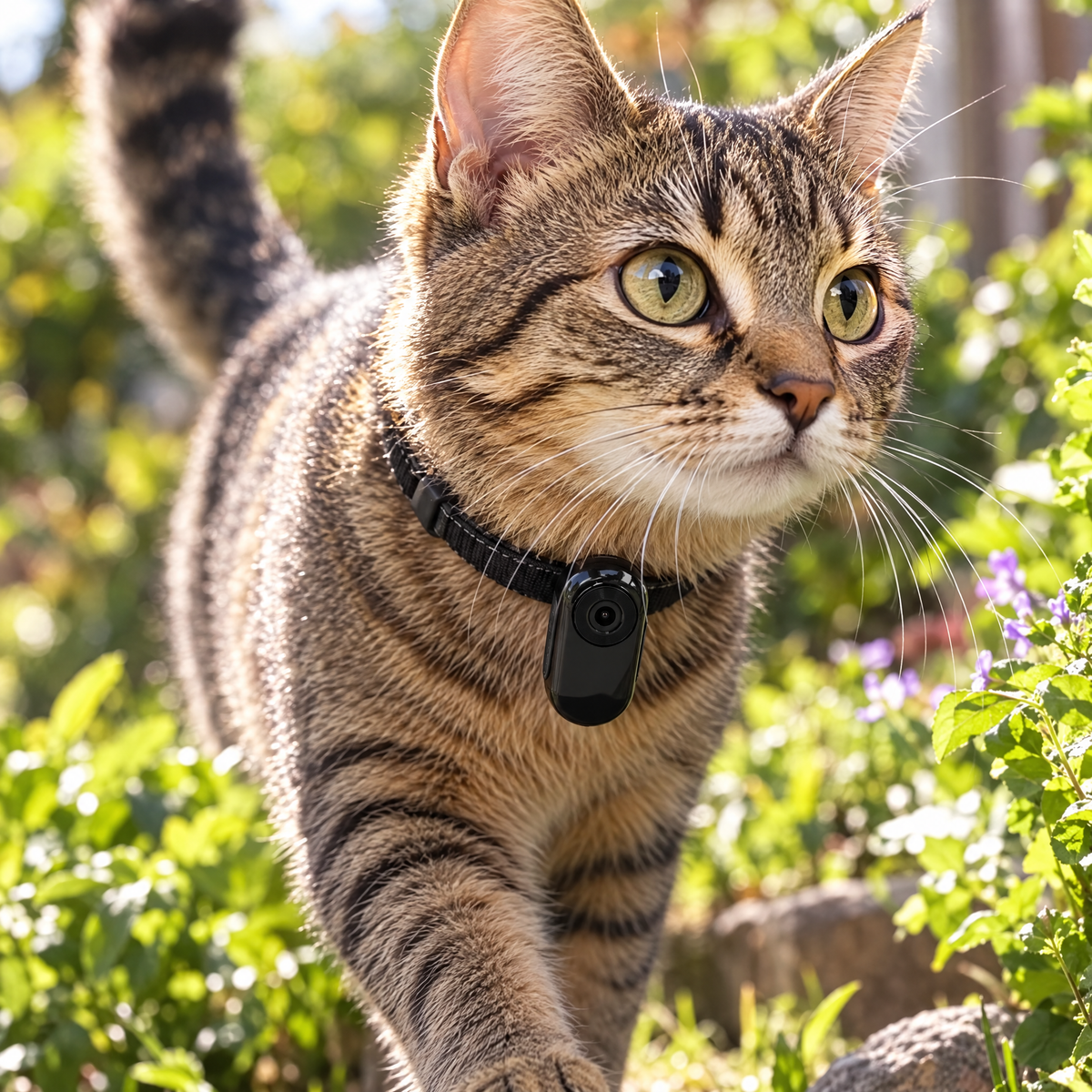 Pet collar camera – lifestyle photo 2