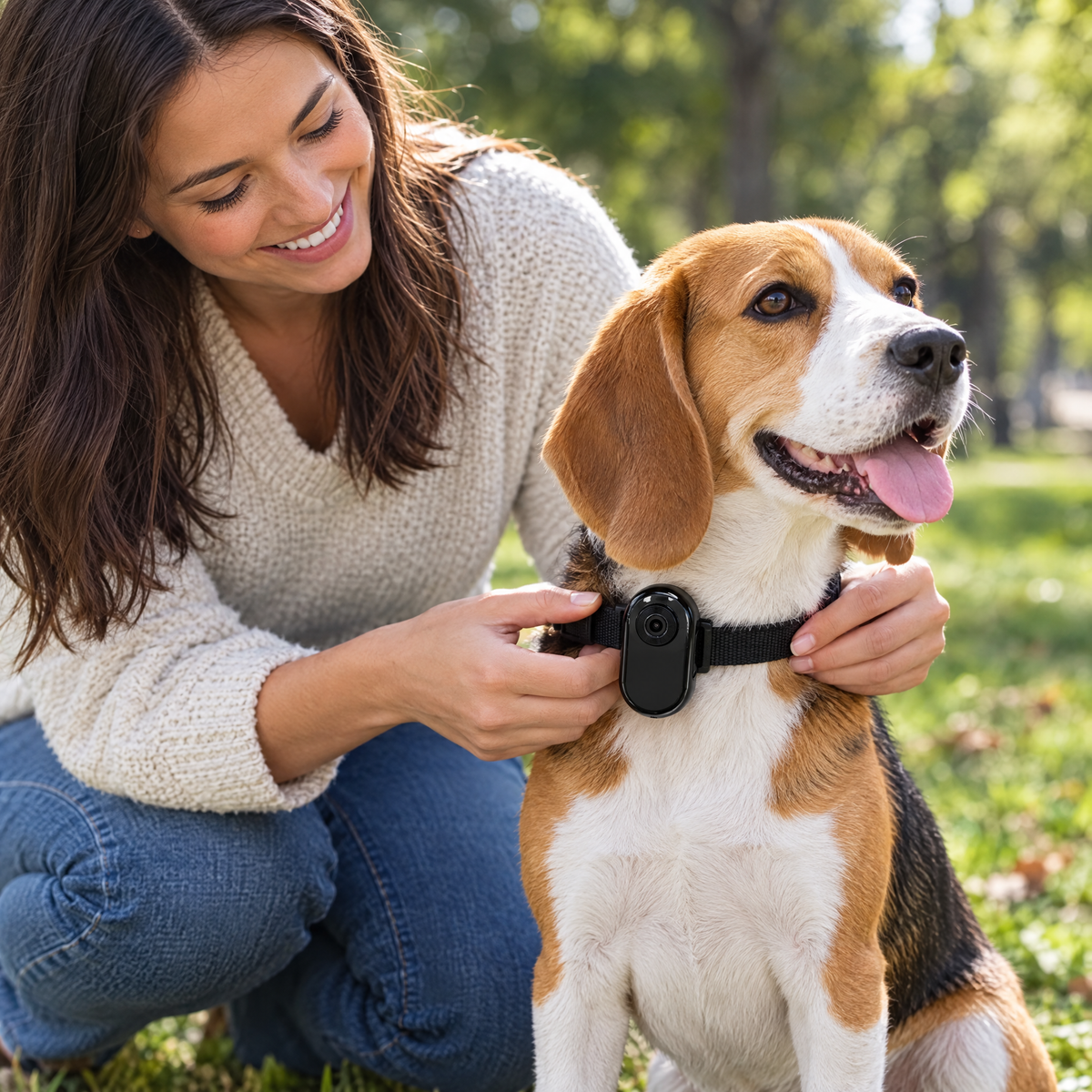 Pet collar camera – lifestyle photo 3