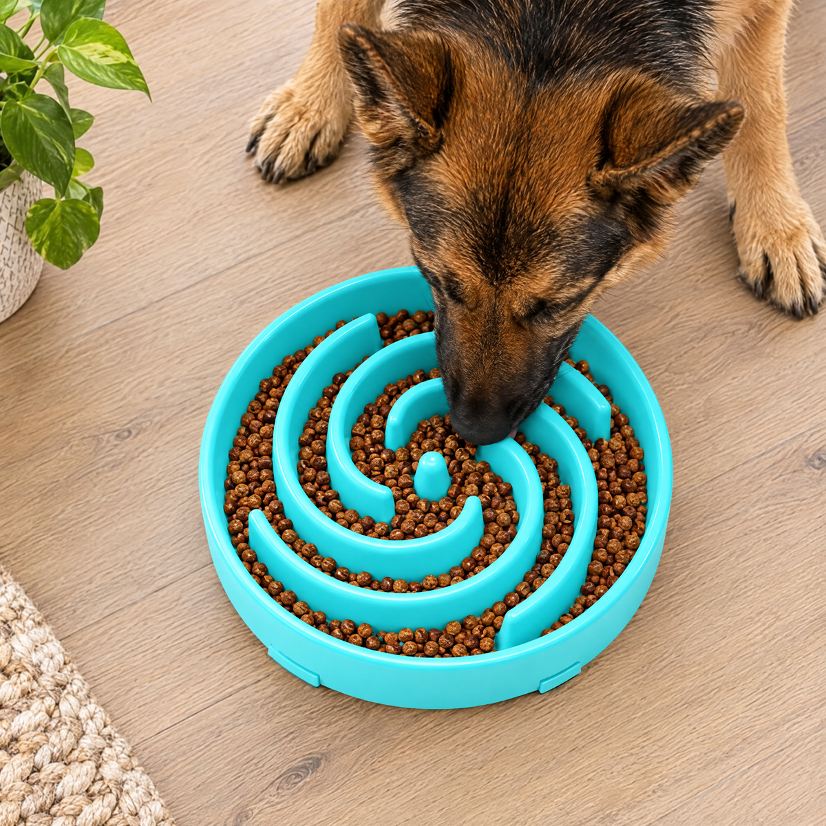 Slow feeder dog bowl – lifestyle photo 3