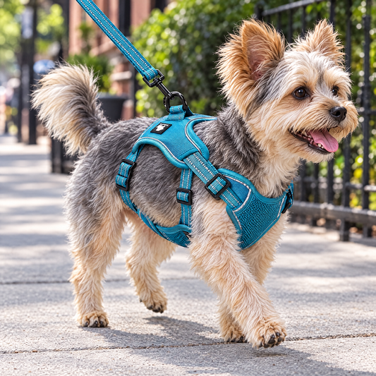 No-pull reflective dog harness – lifestyle photo 1