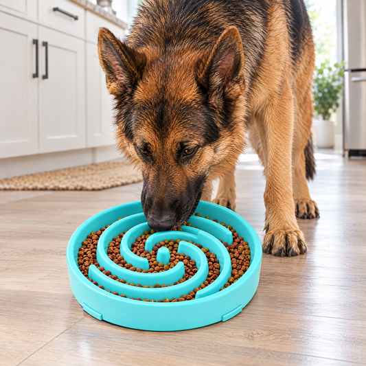 Slow feeder dog bowl – lifestyle photo 1