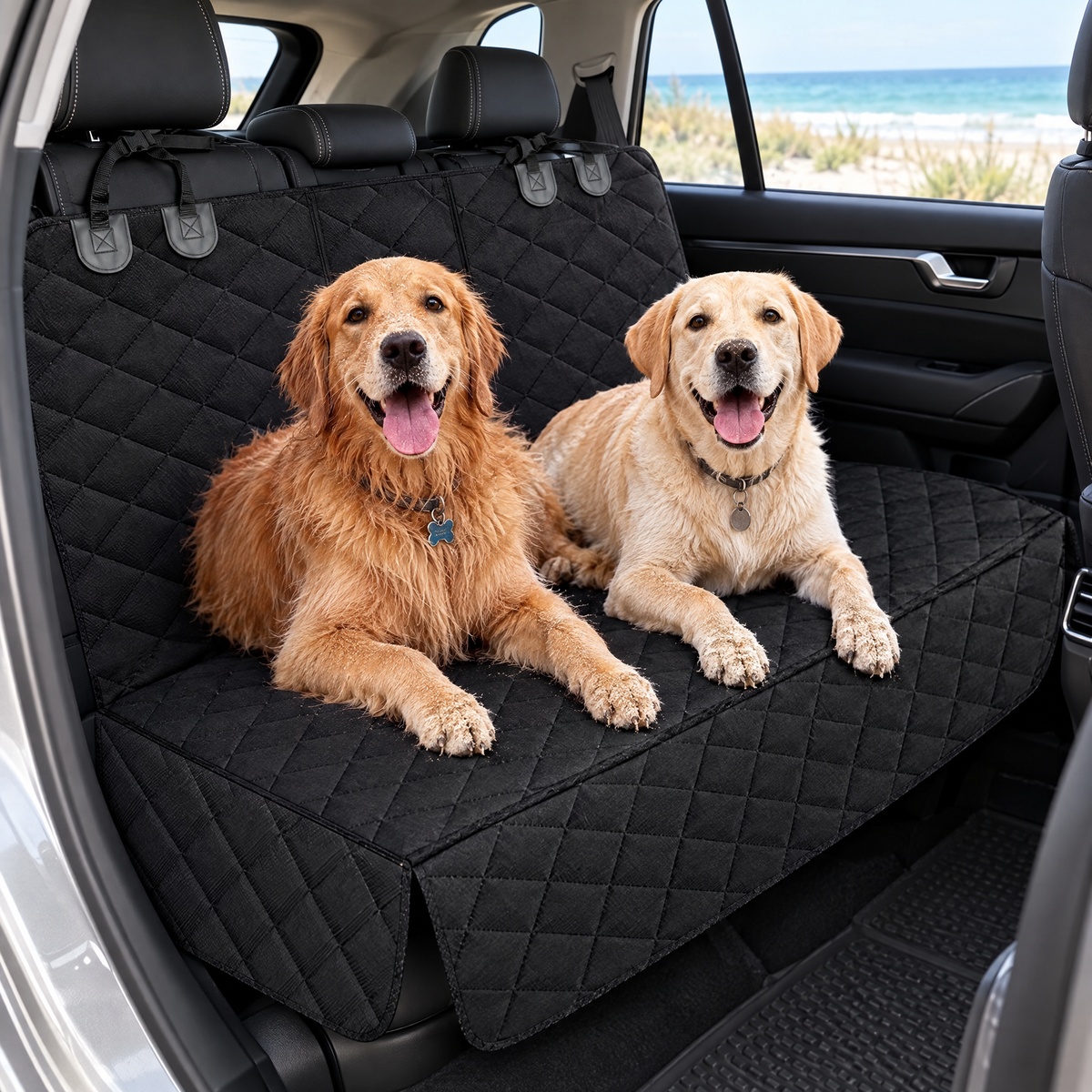 Dog car seat protector – lifestyle photo 3