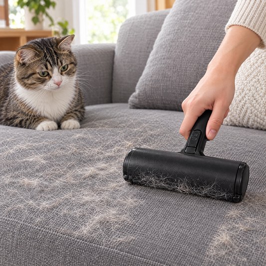Pet hair removal roller – lifestyle photo 1