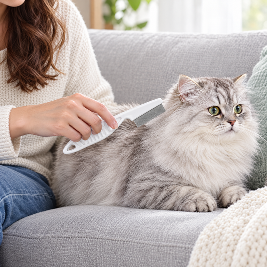 Cat flea comb – lifestyle photo 1