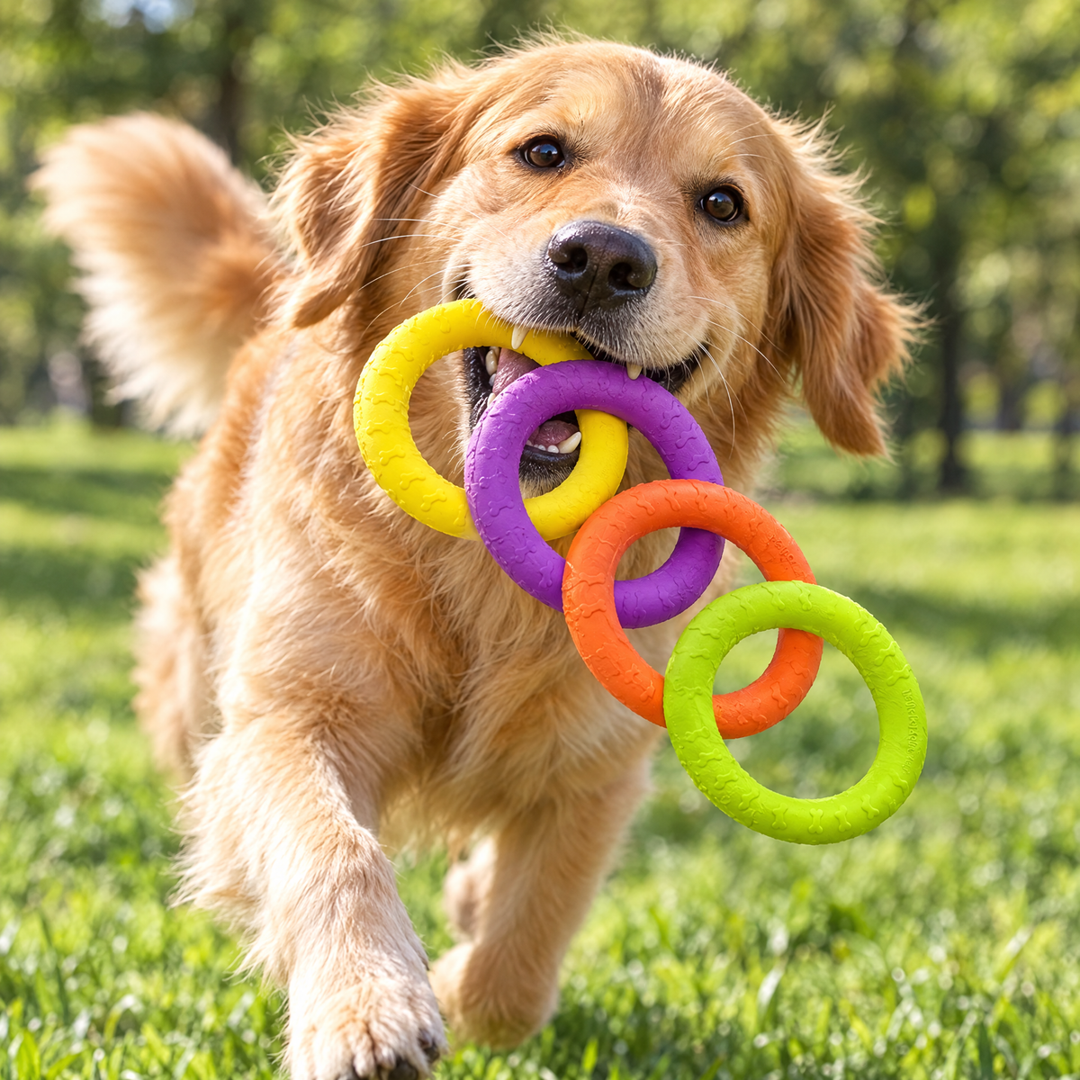 Interactive dog chew toy – lifestyle photo 1