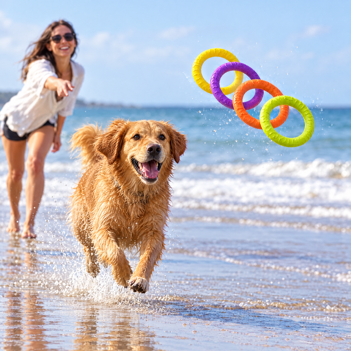 Interactive dog chew toy – lifestyle photo 3