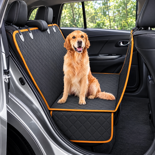 Hammock car pet seat cover – lifestyle photo 1