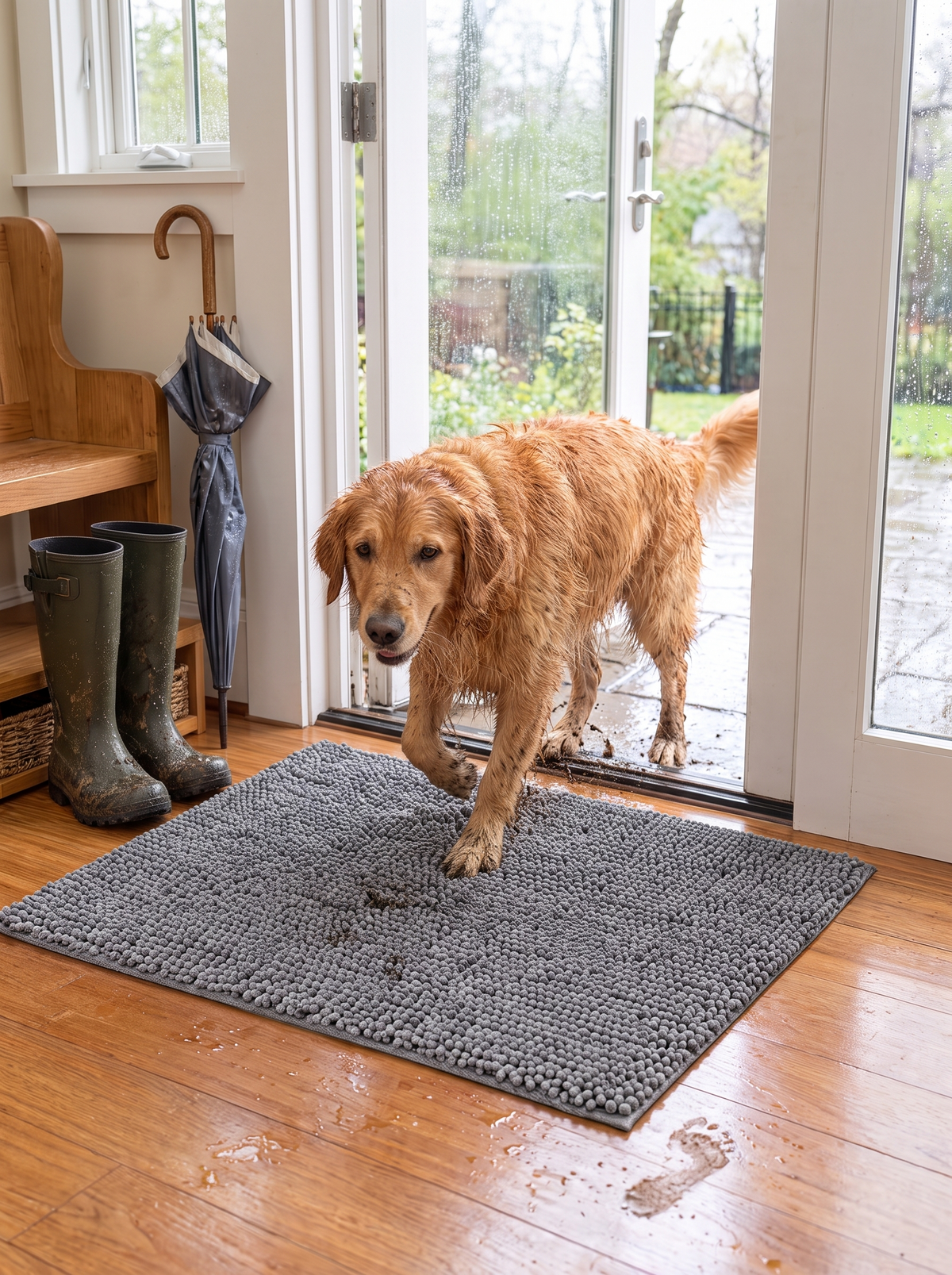 Muddy Paws Stop Here