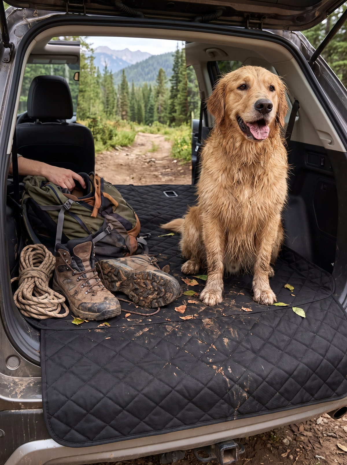 Doubles as a Cargo Liner